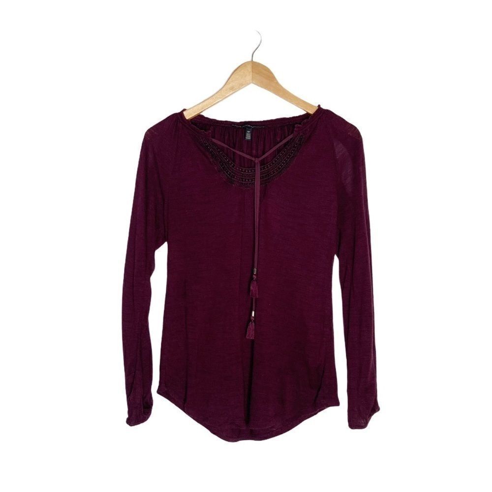 WHBM | Cut Out Sleeve Top
